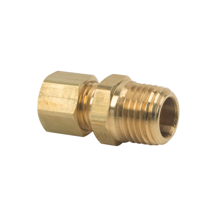 BrassCraft 68-6-12 3/8 in. O.D. Compression x 3/4 in. MIP Brass Compression Male Reducing Adapter Fitting