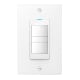 Panasonic FV-WCD02-W WhisperControl Preset Count Down Delay Off Timer Switch, On/Off/Light, Ventilation Wall Control That Can Also Help Comply With ASHRAE 62.2, White, Wall Plate Included