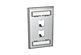 Panduit CFPL2SY PAN MINI-COM STAINLESS 2 PORT SINGLE GANG