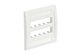 Panduit CFPE10WH-2GY PAN Mini-Com Exec Faceplate