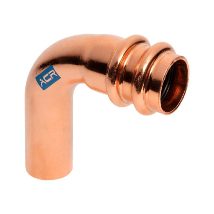 Mueller RP02822 ACR Press Copper 90 Elbow 0.87 x 2.19 x 5/8 OD