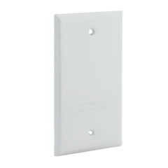 Raco 5173-1 Powder Coated Metallic Flat Blank Cover 2.781 Inch Width x 0.125 Inch Depth x 4.531 Inch Height