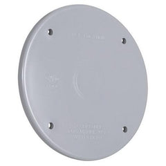 Raco PBC300GY Polycarbonate Round Cover 4 Inch Dia x 0.31 Inch Depth Taymac