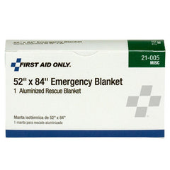 First Aid Only 21005 Emergency Blanket 52 x 84 1 Each