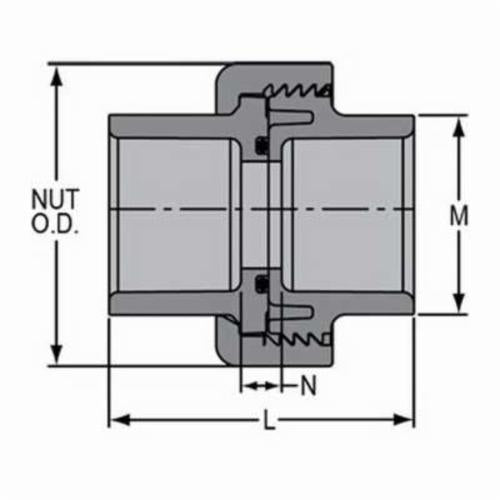 SPEARS CG-8057-005C PIPE FITTINGS