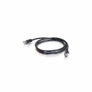 Quiktron 570-135-005 CBL ASSY 24-4PR STRANDED CAT5E CM RJ45/RJ45 5FT W/BOOT BLACK VALUE SERIES