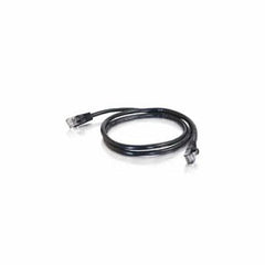 Quiktron 570-135-005 CBL ASSY 24-4PR STRANDED CAT5E CM RJ45/RJ45 5FT W/BOOT BLACK VALUE SERIES