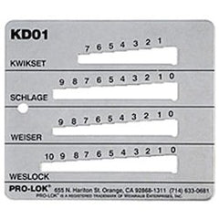 PRO-LOK KD01 PIPE FITTINGS