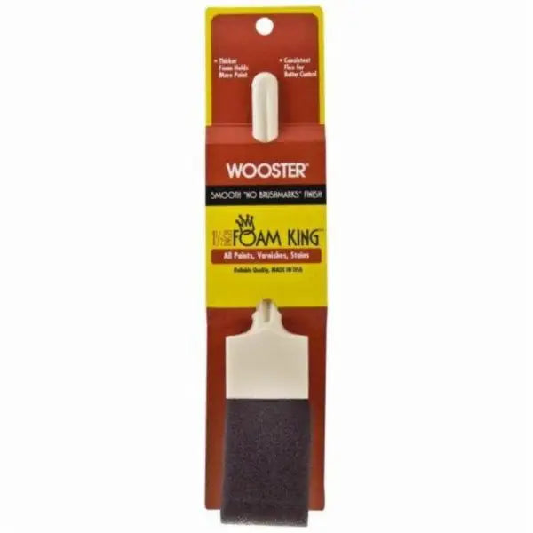 Wooster 31030014 Foam King Paint Brushes 1-1/2 in W