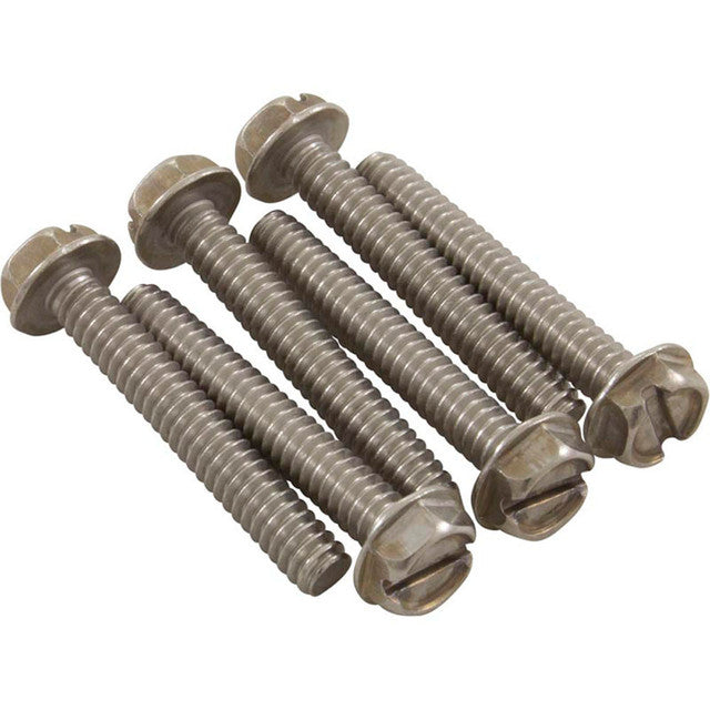 Carvin 14-4238-00-R6 Bolt 10-24 x 1-1/4 S.S. Hex Seal Plate Qty 6