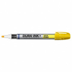 MARKAL 96321 Dura-Ink+ Easy Off Detergent marker Yellow Permanent Ink Marker