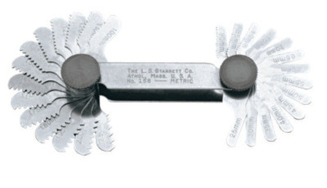 L.S. Starrett 50589 156M Screw Pitch Gage