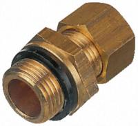 Legris 01010613 Straight Connector Brass Compression Fitting