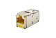 Panduit CJS6X88TGYLY Mini-Com STP RJ45 Cat6A TG Jack Module, Yellow