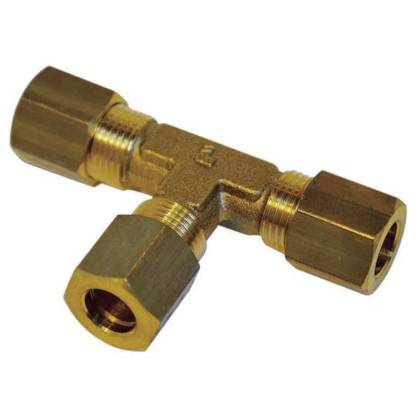 Legris 01040400 Equal Tee Brass Compression Fitting