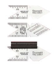 L.S. Starrett 51475 Center Gauges Inch Spring Steel