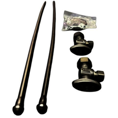 JB JBB302A Lavatory Supply Kit with Angle Stops Oil Rubbed Bronze