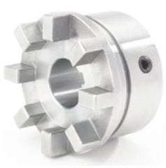 Lovejoy QF100X2-1/2 Jaw Coupling Hub - Cplg Size: 100, Straight Jaw, 2.5000 in Bore