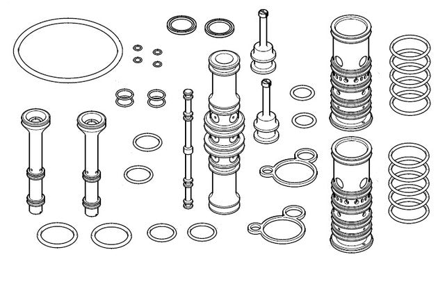 Alemite 393706 Valve Kit, Ram Air Motor