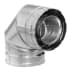 DuraVent 46DVA-E90 Direct Vent Elbow 90 deg 4 x 6-5/8 in