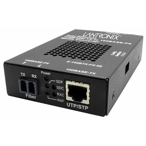 LANTRONIX Transition Networks E-100BTX-FX-06(SMLC)-BR Media Converter