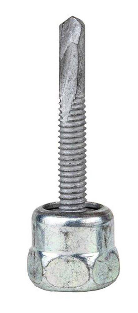 Sammys 8046957 TEK 1-1/2 x 7/32 in. Climaseal and Electroplated Zinc Steel Vertical Threaded Rod Anchor