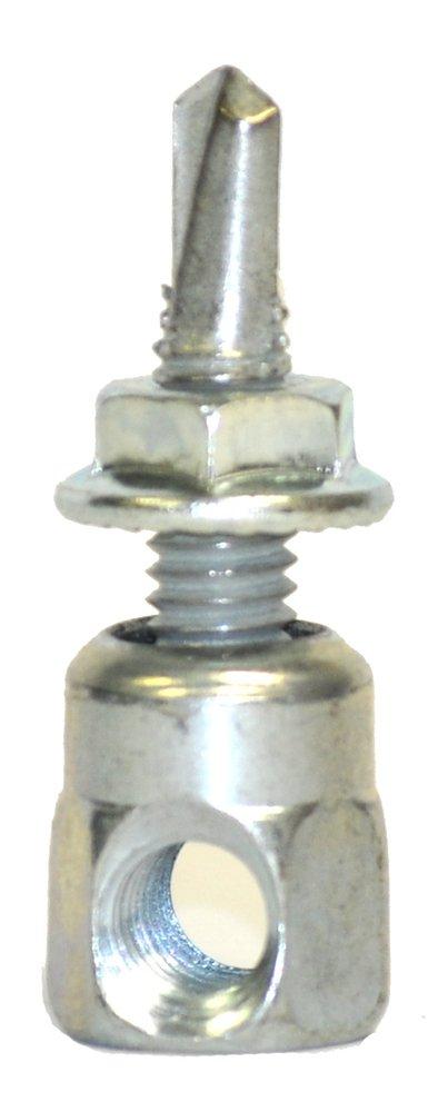 Sammys 8055957 SWDR 1 x 1/4 in. Climaseal and Electroplated Zinc Steel Horizontal Threaded Rod Anchor