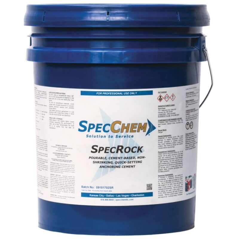 SPECCHEM SPECCHEM CGM-ANCHOR-50-PAIL Anchoring Cement 50 lb