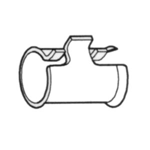 JOHNSON CONTROLS F-1000-2 TWO EAR CLAMPS
