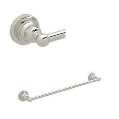 ROHL ROT1/24PN Master-Flow 24 in. Towel Bar in Polished Nickel