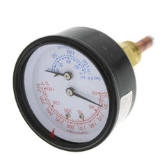 Lochinvar 100208152 Gauge Tri-O-Meter Power 75 PSI Replacement MPN