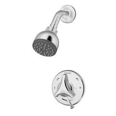 Symmons S-9601-X-P Origins Shower System w/ Secondary Integral Volume Control and Integral Service Stops Tri-Star Handle