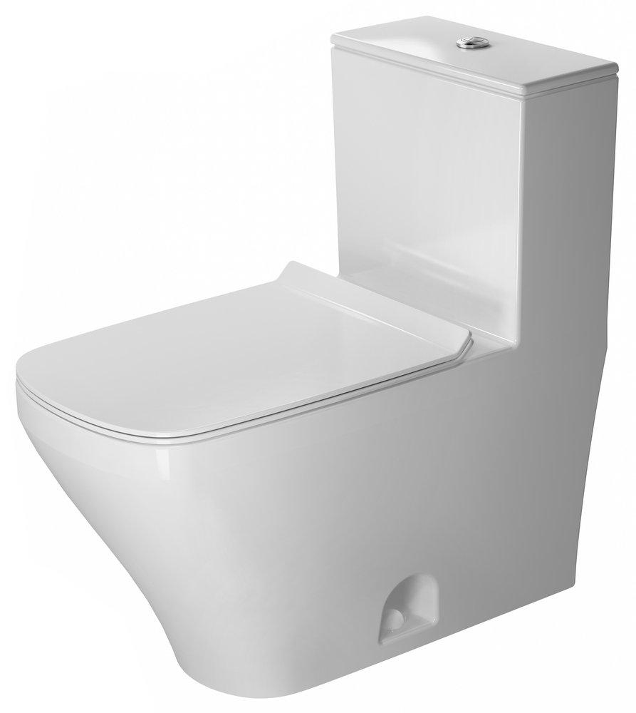 Duravit D4052100 DuraStyle 1.32/0.92 gpf One Piece Toilet with Seat and Cover in White