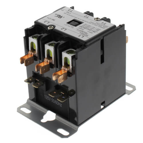 WHITE-RODGERS White Rodgers 90-171 Contactor 40 Amp 120V 3-Pole Definite Purpose