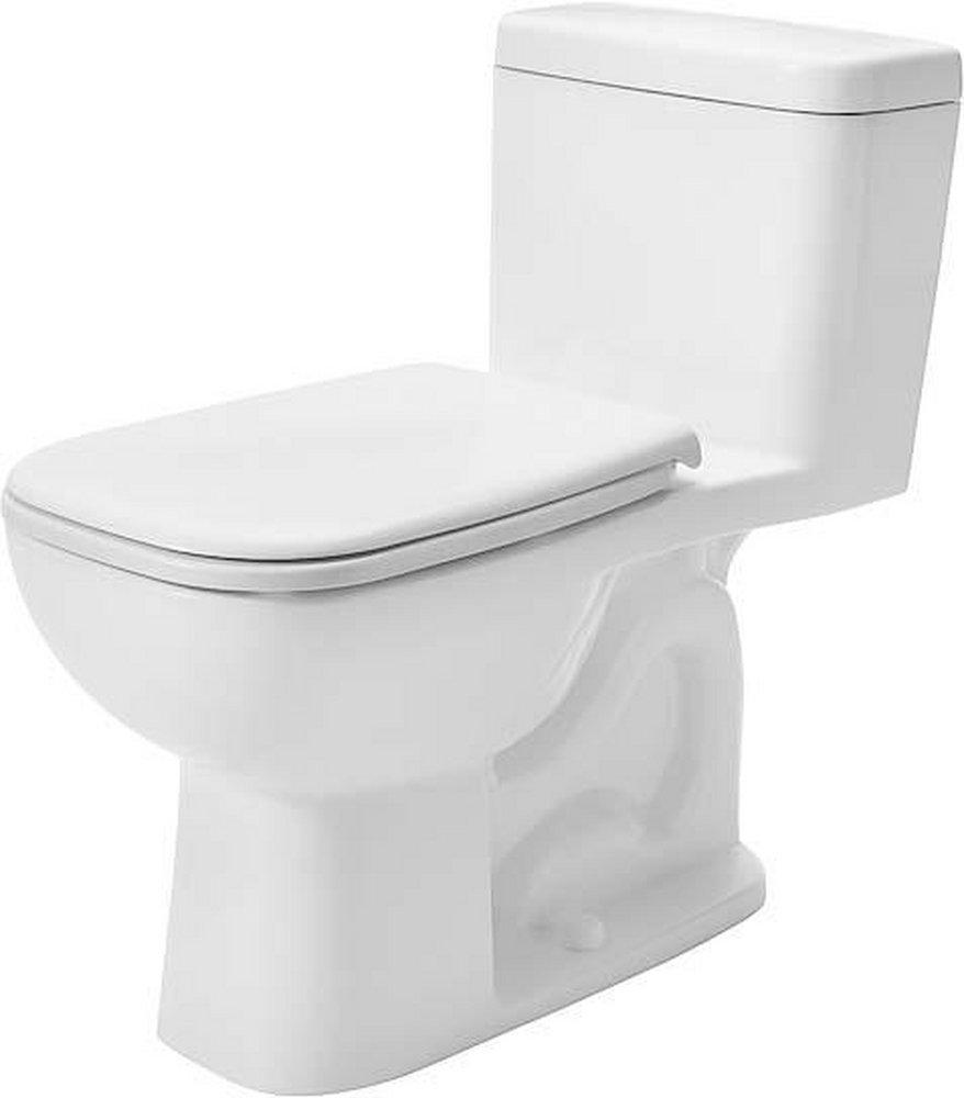 Duravit 0113010001 D-Code 1.28 gpf Elongated One Piece Toilet in White