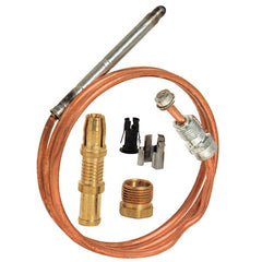 Robertshaw 1980-024 24 Thermocouple 25 to 30 mV Copper/Nickel Alloy Element Stainless Steel Jacket