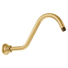 Moen S113BG Waterhill 14 in. Shower Arm and Flange Gold