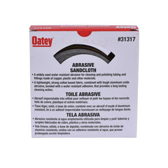Oatey 31317 Abrasive Sand Cloth 1.5 x 10 yds 120 Grit