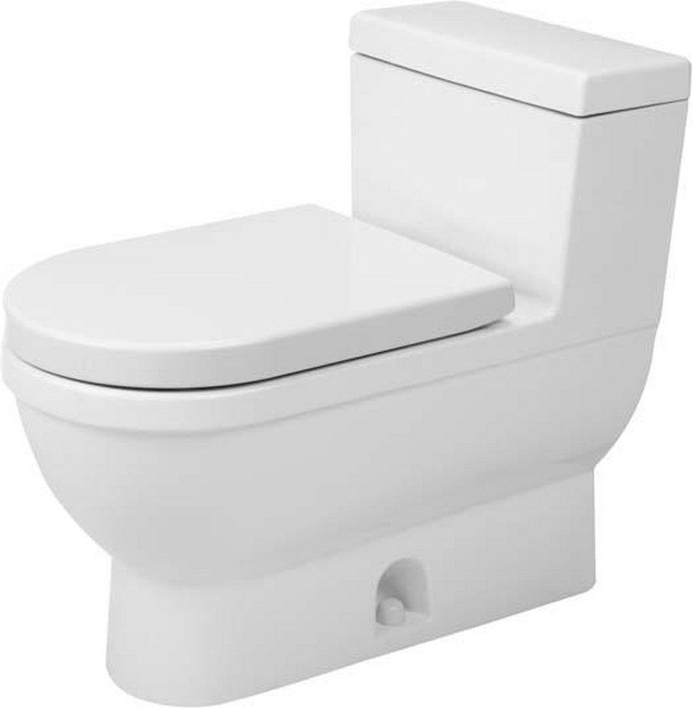 Duravit 2120010001 Starck 3 1.28 gpf Elongated One Piece Toilet in White