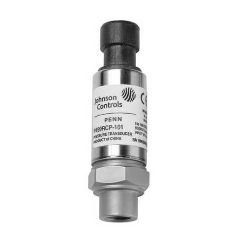 Johnson Controls P499VAP-105K Pressure Transducer W/Har (0-500#)