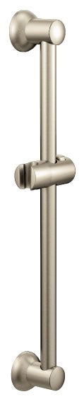 Moen A735BN Hand Shower Slide Bar 30 Inch Brushed Nickel Slide Bar