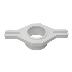 Oatey 43543 2 in PVC Horizontal Spigot Urinal Flange Kit