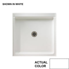 Swan FF04242MD.010 Veritek® 42 in. x 42 in. Shower Base with Center Drain in White