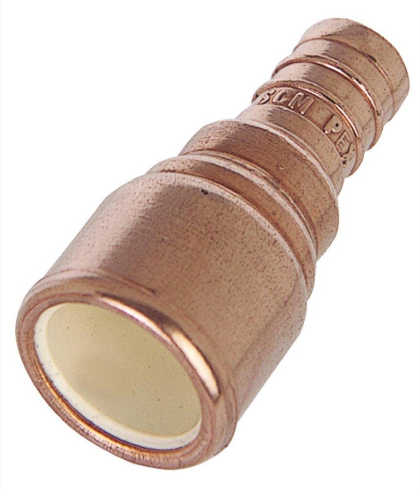 Sioux Chief 645XC2 PowerPEX 1/2 in Copper PEX Crimp x 1/2 in CPVC Socket Weld Adapter