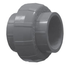 Spears 897-020 Union, 2 in, Socket, Sch 80/Xh, Pvc, Epdm O-Ring