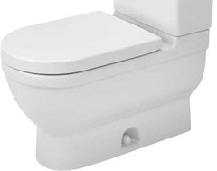 Duravit 2125010000 Starck 3 Elongated Toilet Bowl in White