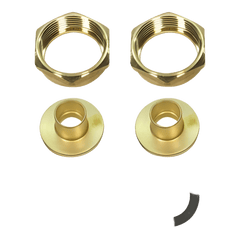 Grundfos 529912 3/4 In. Bronze Half Thread Union Set