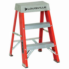 Louisville Ladder FS1502 FS1500 Series Fiberglass Step Ladder 300 lb Load Capacity