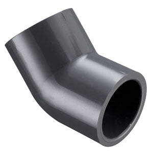 Spears 417-012G 1-1/4 PVC 45 Elbow Socket SCH40 Gray