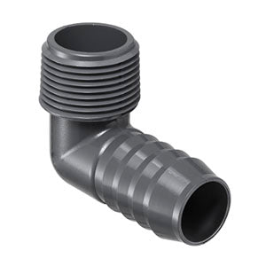 Spears 1413-020 | 2 PVC Insert 90 Elbow InserTxMPT